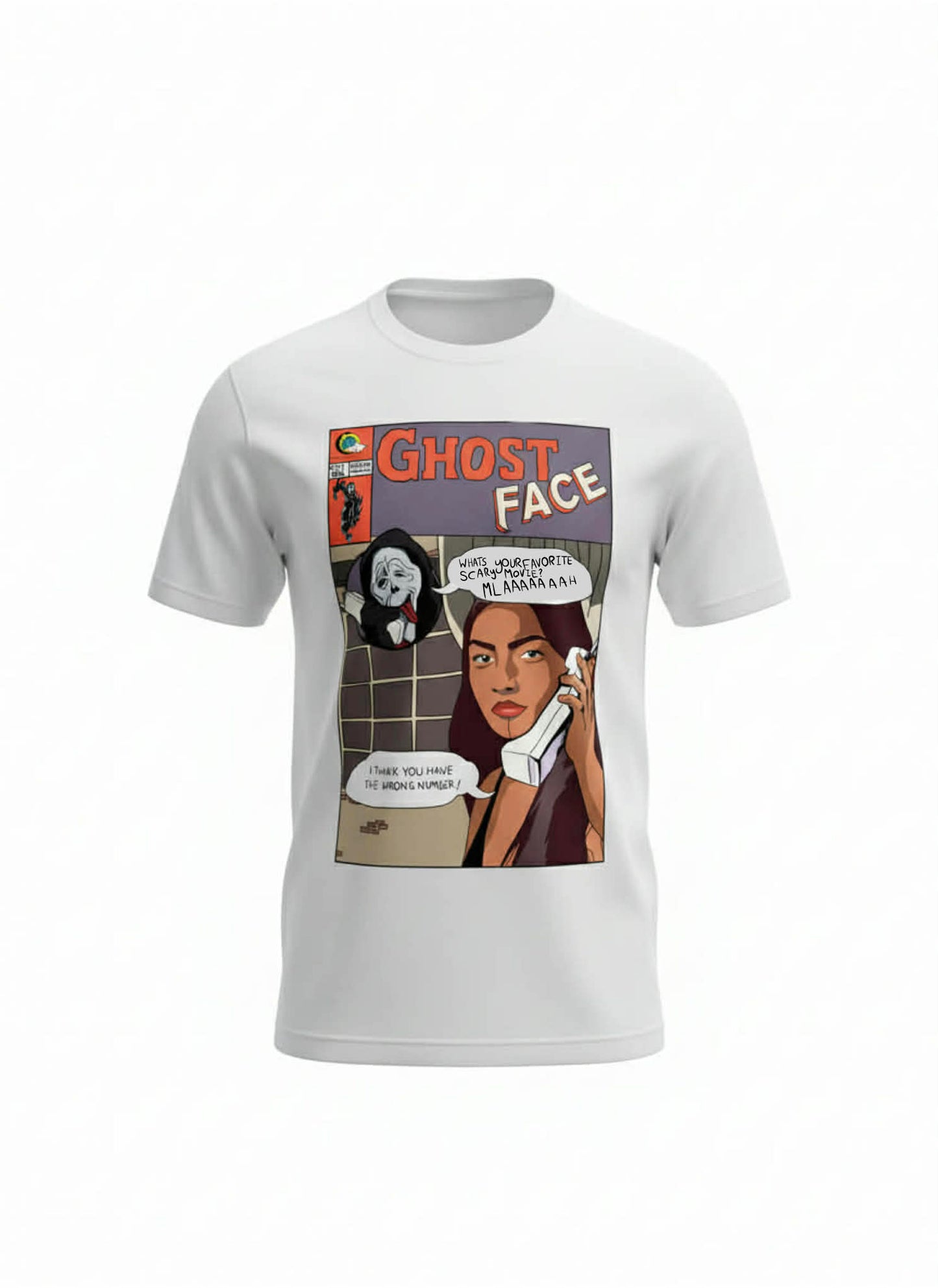 Ghost Face Comic Tee (1)