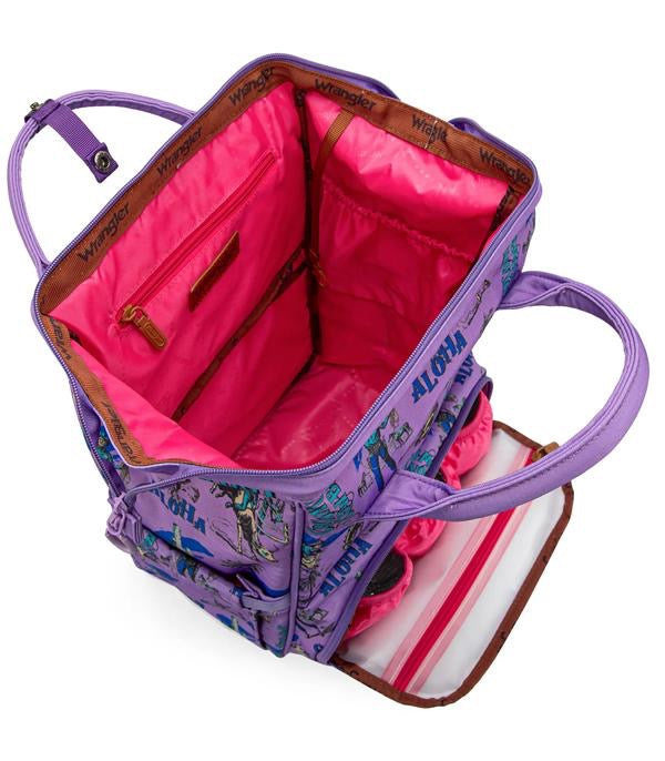 Wrangler Cowboy Print Callie Backpack