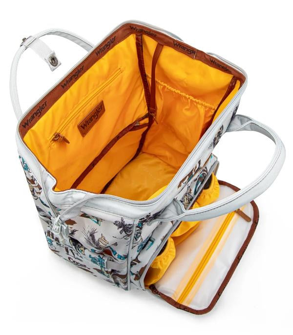 Wrangler Cowboy Print Callie Backpack