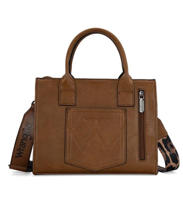 Wrangler Leopard Printe Tote Crossbody