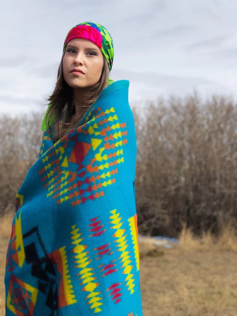 Boy Chief Wool Blankets