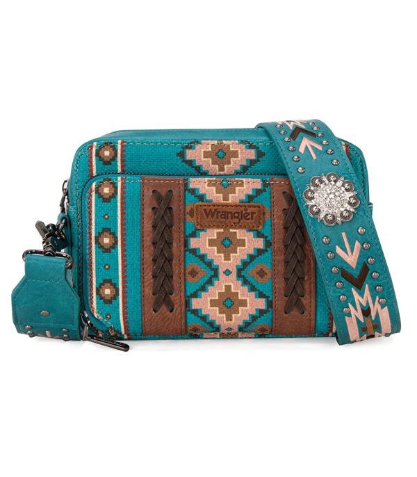 Wrangler Aztec Crossbody Bag