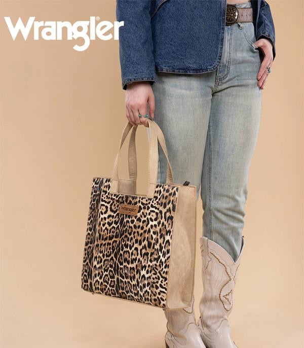 WRANGLER LEOPARD PRINT TOTE