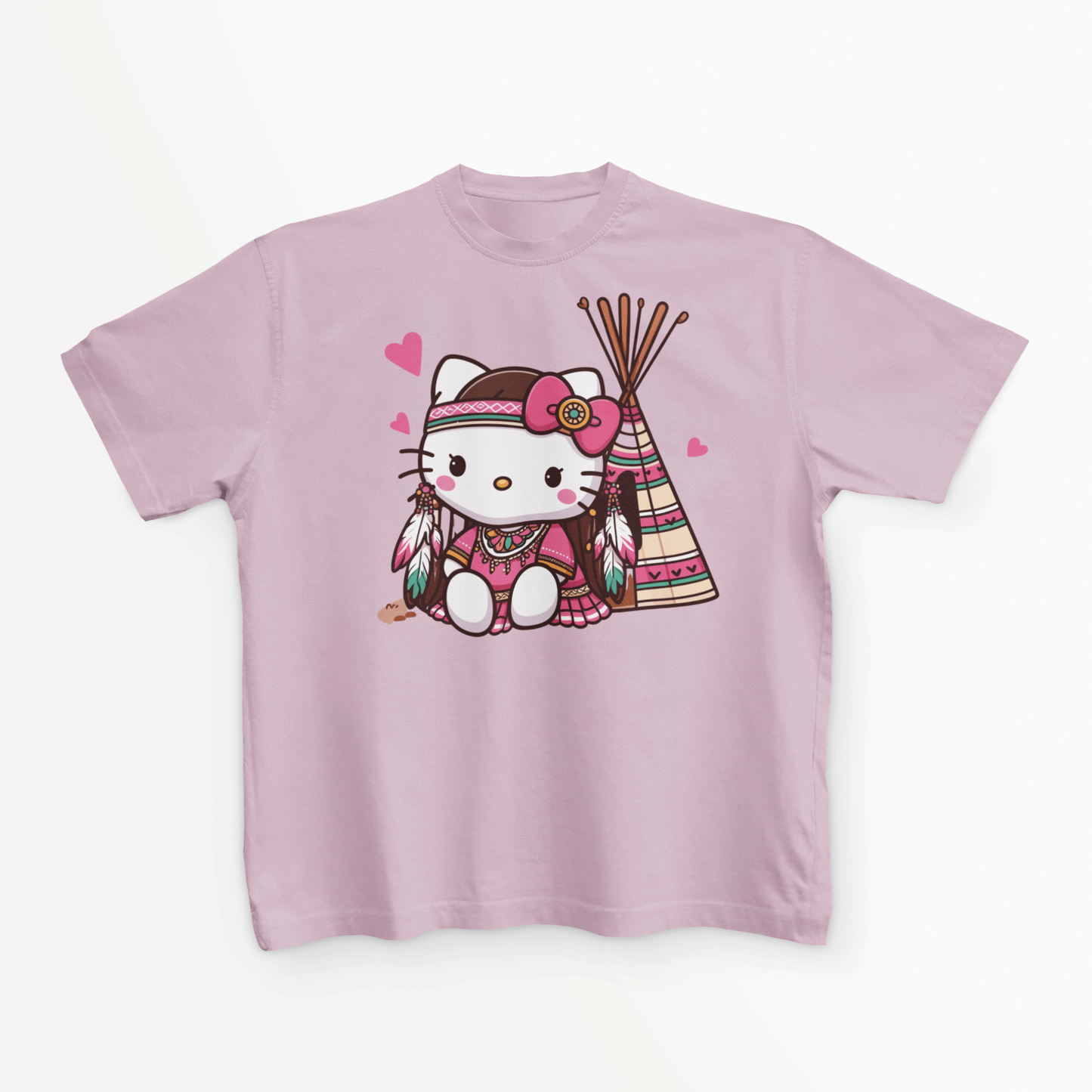 Indigi Kitty-Youth Short Sleeve T-shirt