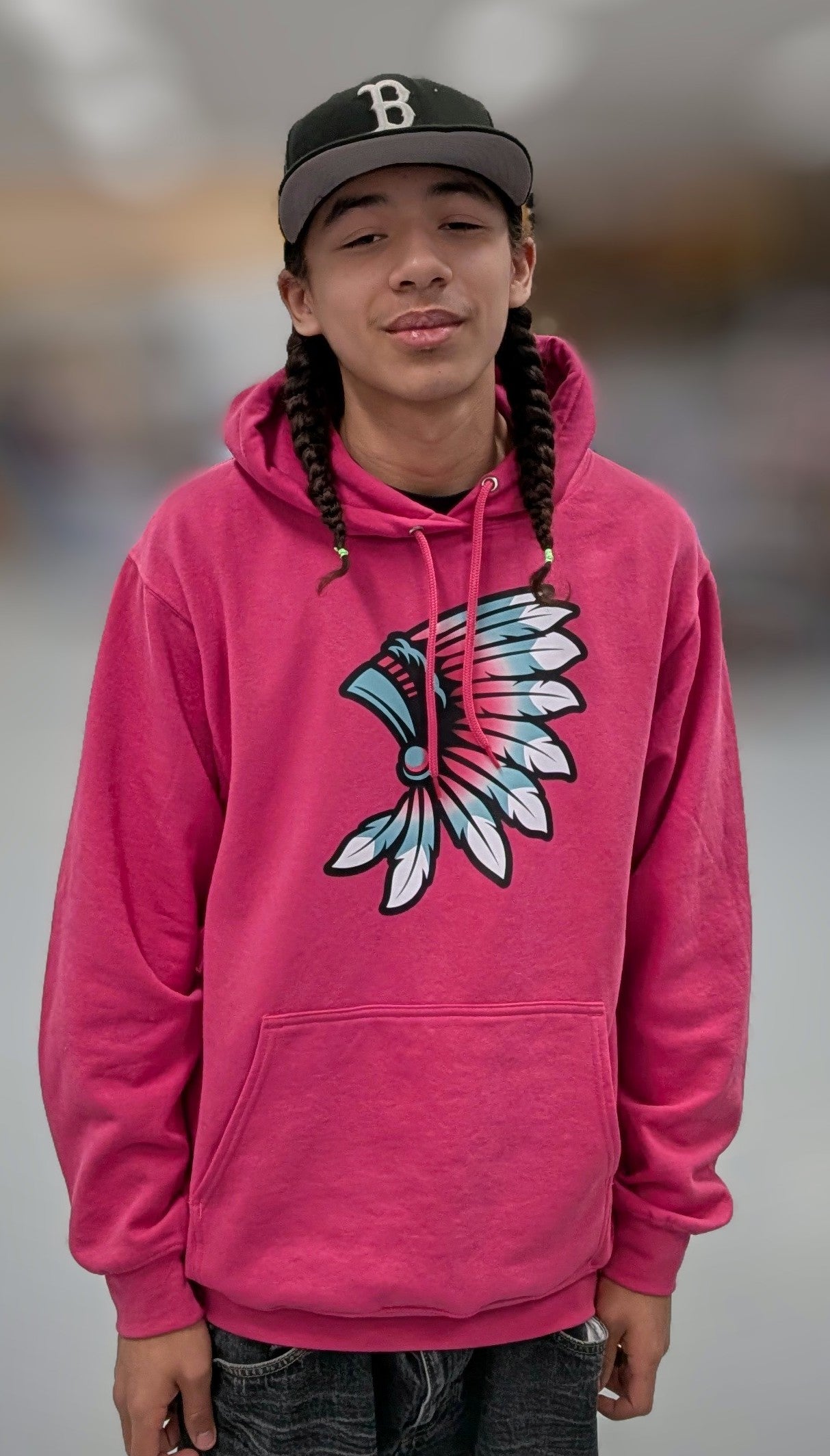 Colourful Headdress-Adult Hoodie