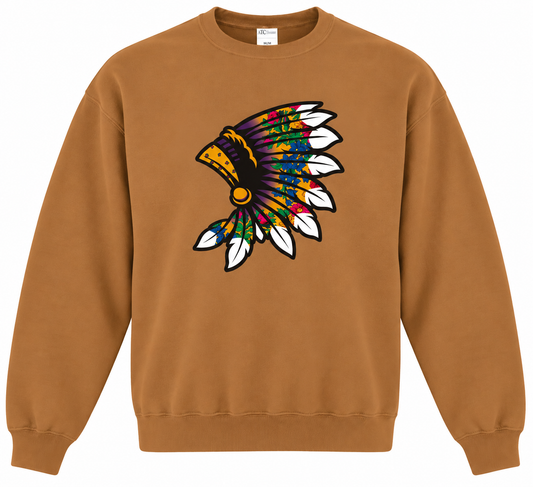 Yellow Floral Crewneck