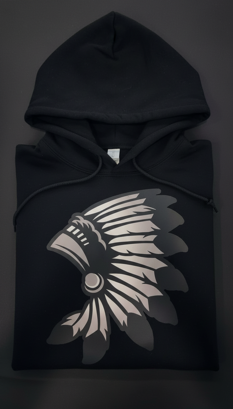 Black & Grey Headdress