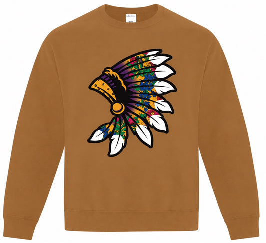 Yellow Floral Crewneck
