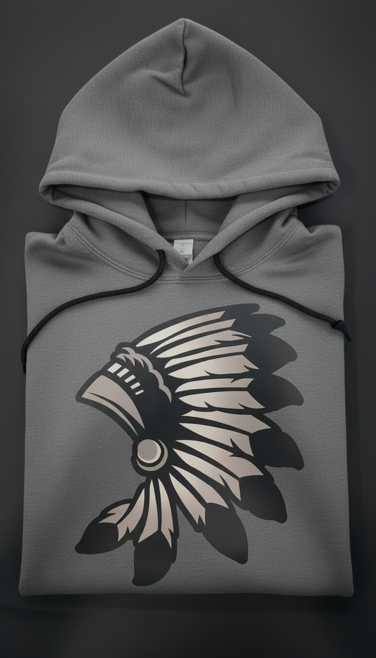 Black & Grey Headdress