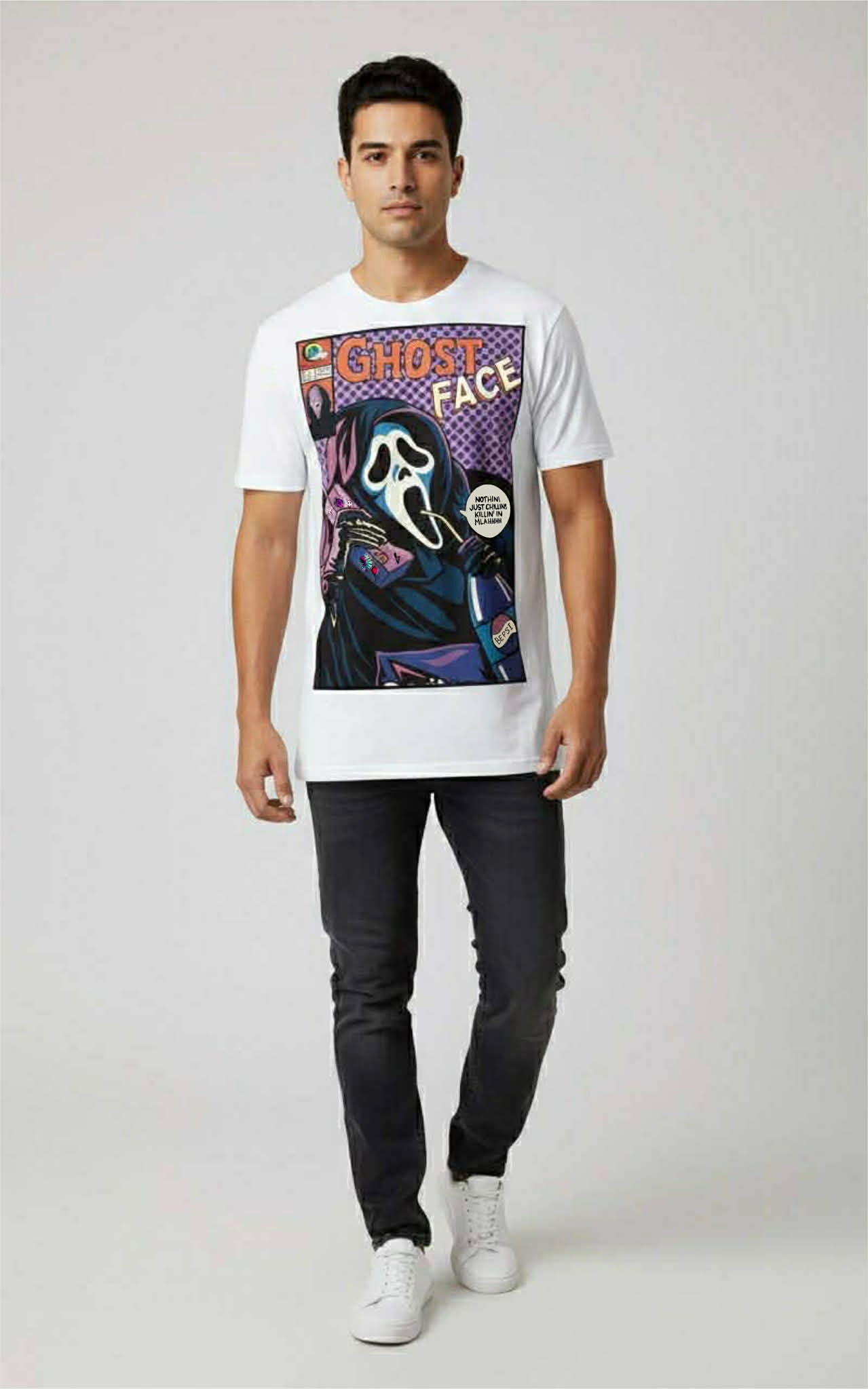 Ghost Face Comic LoGo (2)