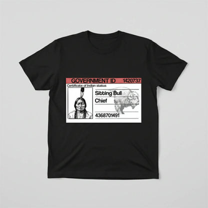 Sitting Bull Status Card -T-Shirt