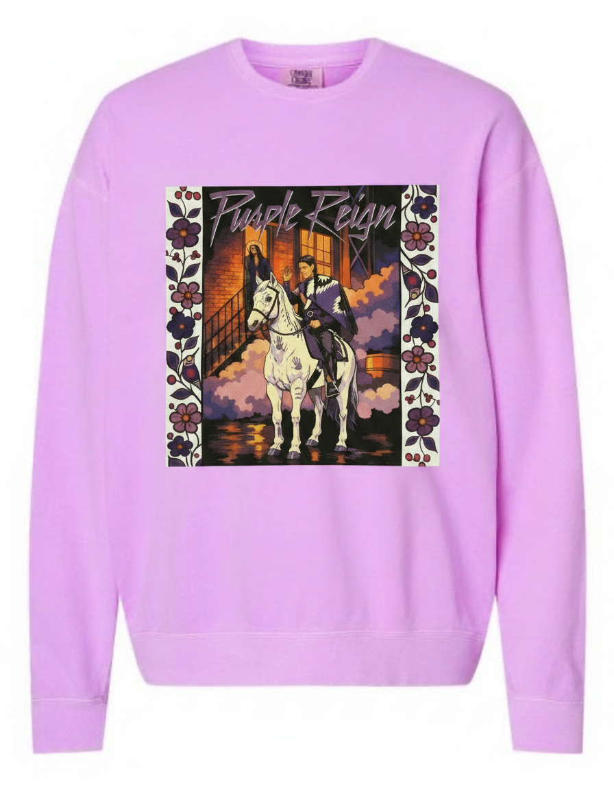 Purple Reign Premium Crewneck