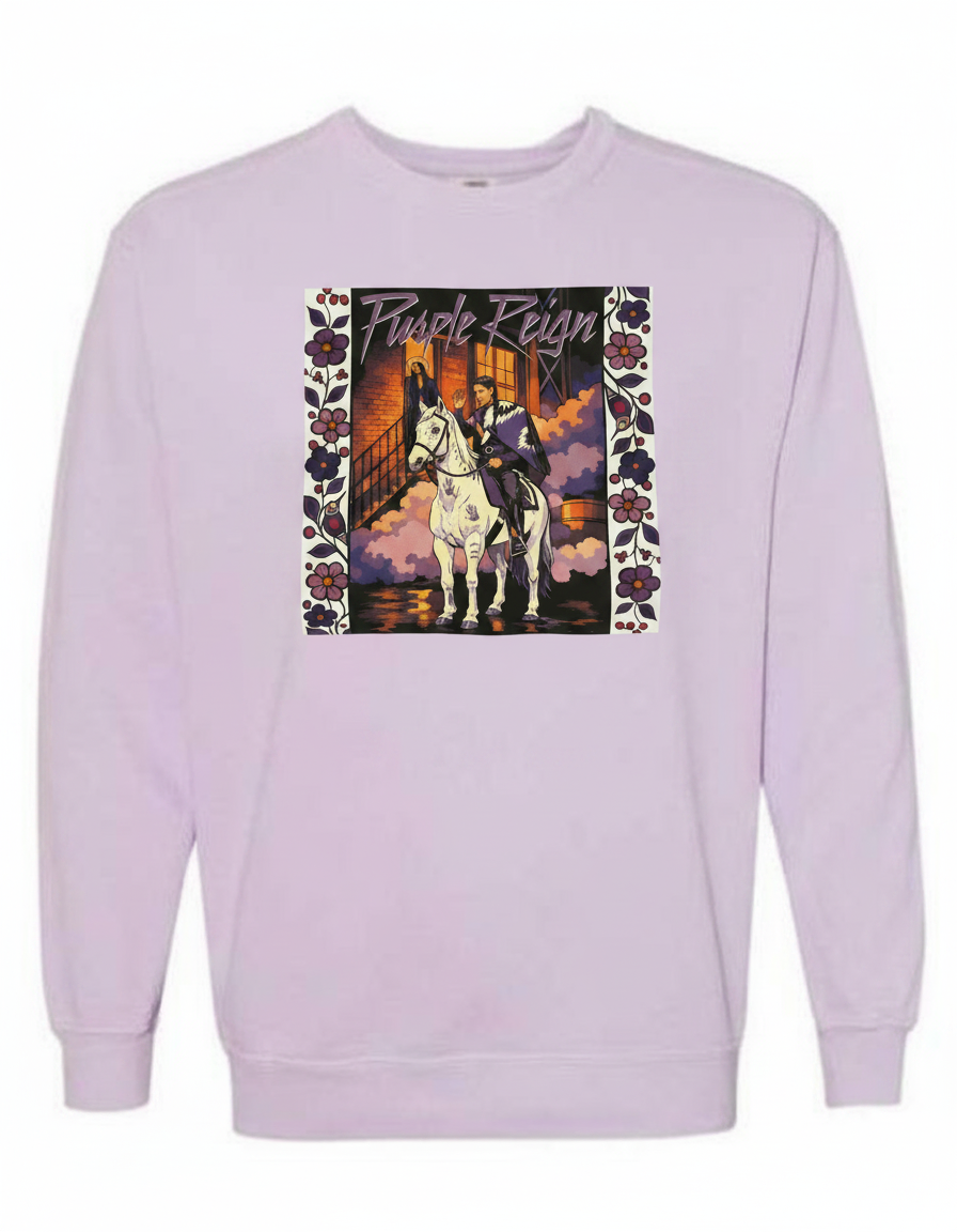 Purple Reign Premium Crewneck