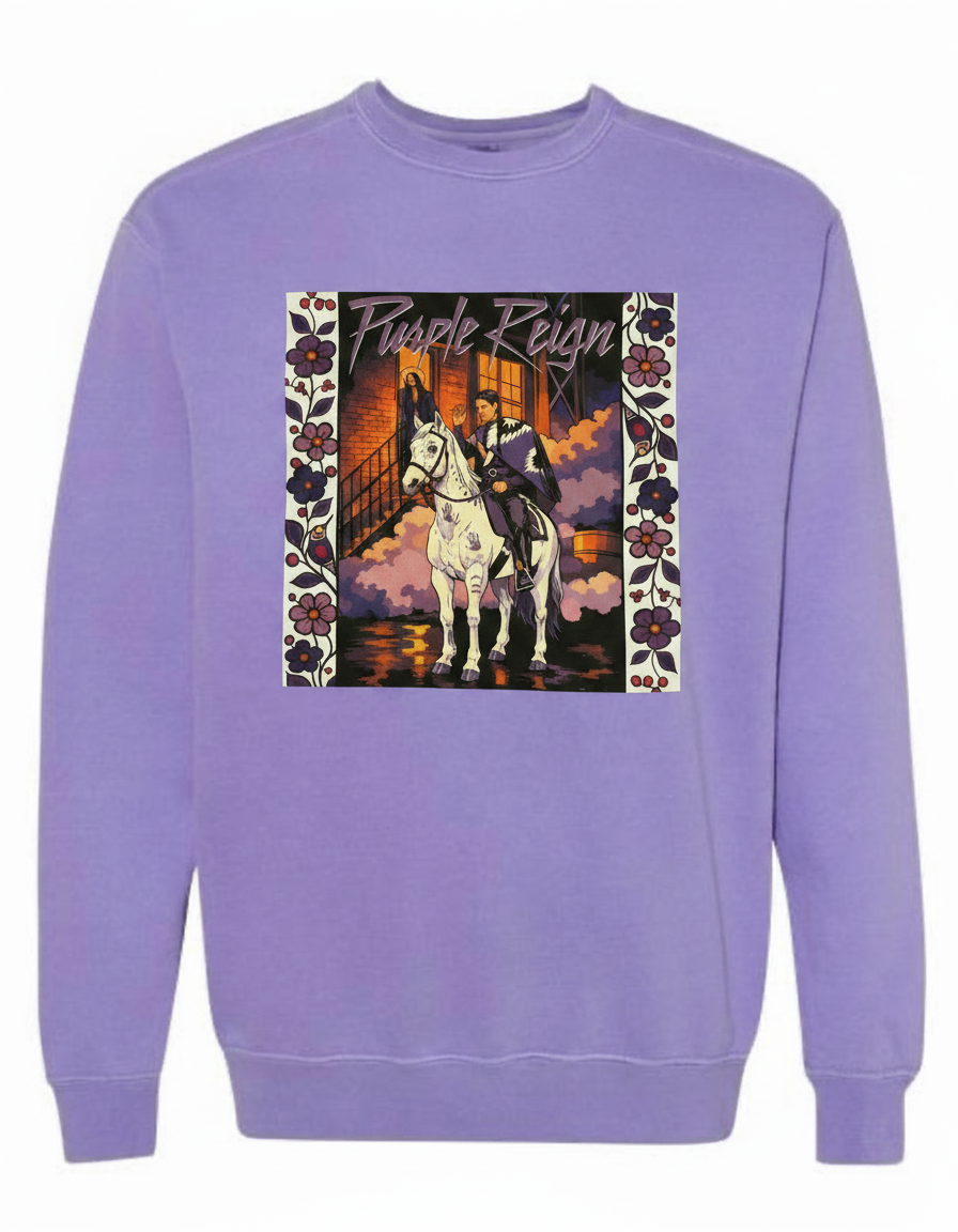 Purple Reign Premium Crewneck