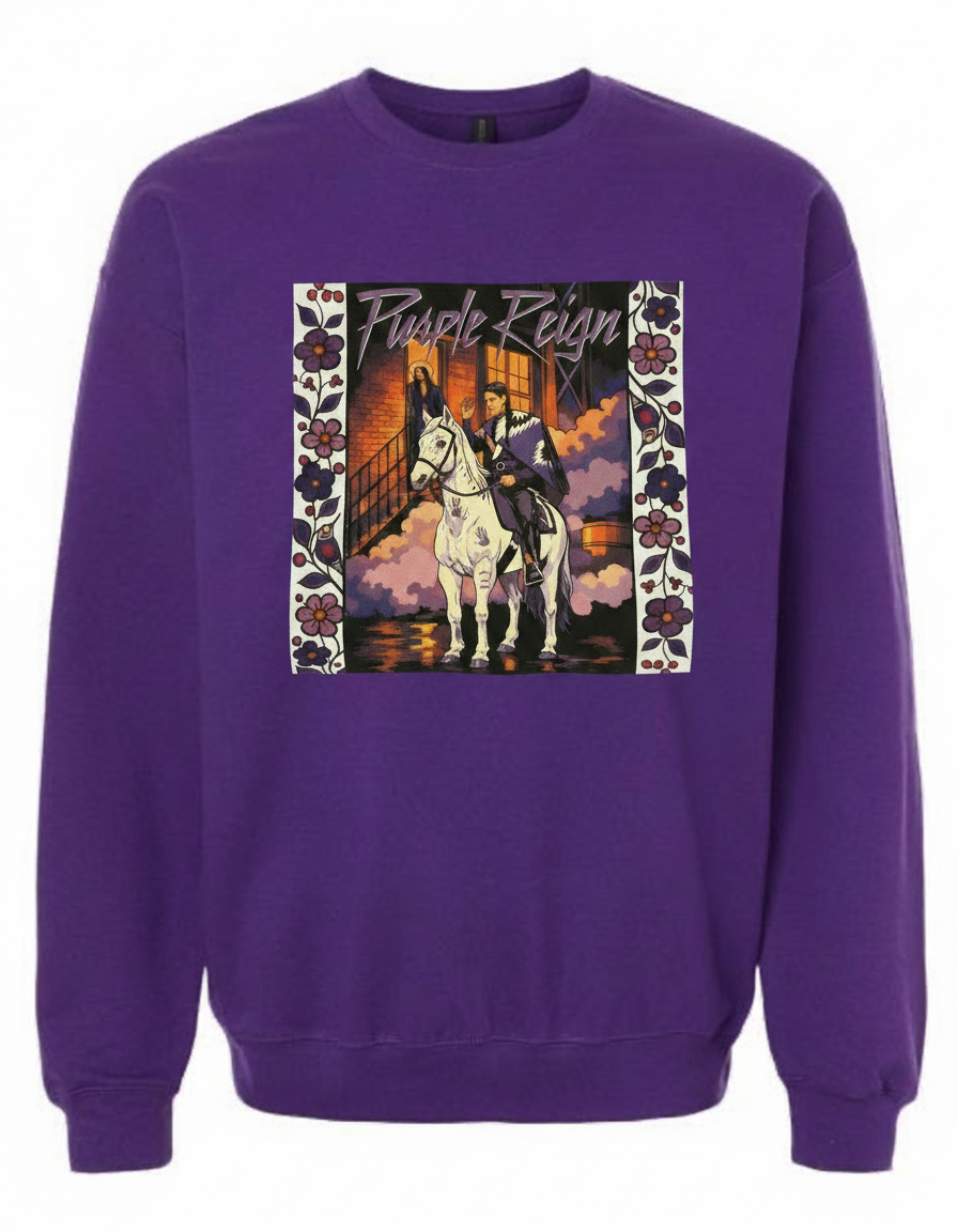 Purple Reign Premium Crewneck