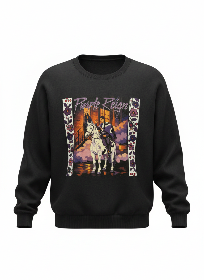 Purple Reign Premium Crewneck