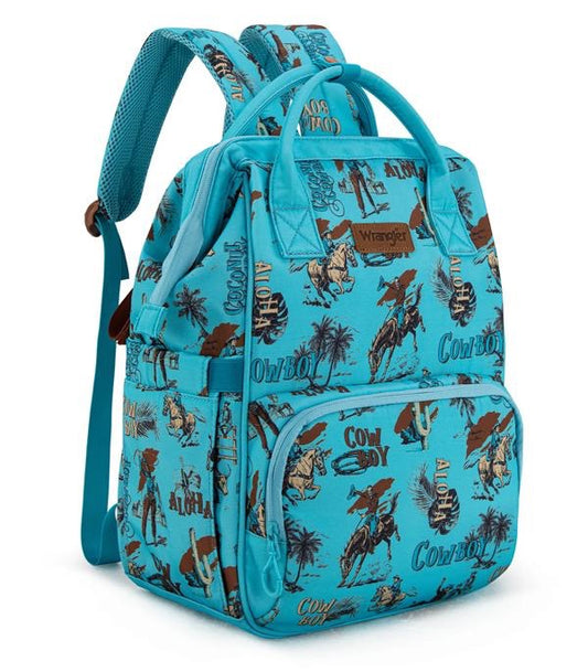 Wrangler Cowboy Print Callie Backpack