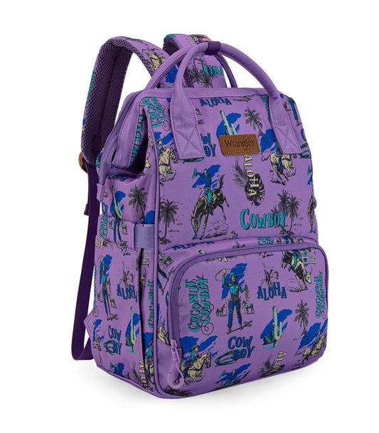 Wrangler Cowboy Print Callie Backpack