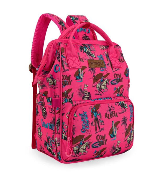 Wrangler Cowboy Print Callie Backpack