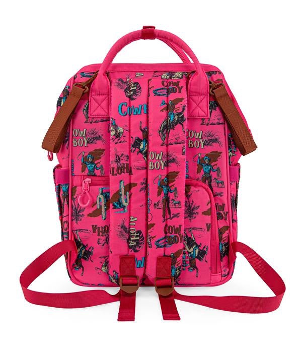 Wrangler Cowboy Print Callie Backpack