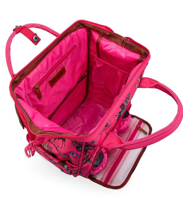 Wrangler Cowboy Print Callie Backpack