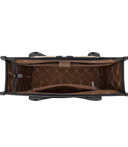 Wrangler Aztec Tooled Large Tote
