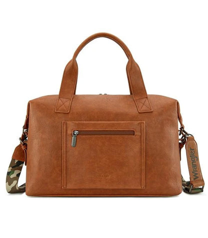 WRANGLER CAMO PRINT DUFFLE BAG