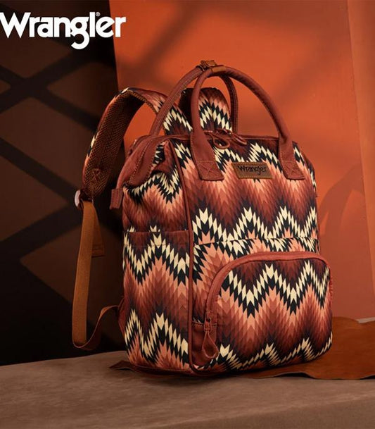 Wrangler Aztec Print Callie Backpack