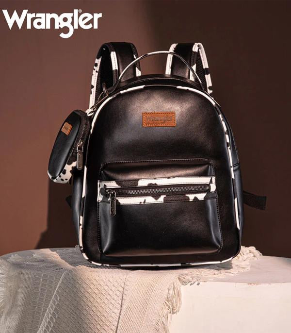 Wrangler Cow Print Backpack