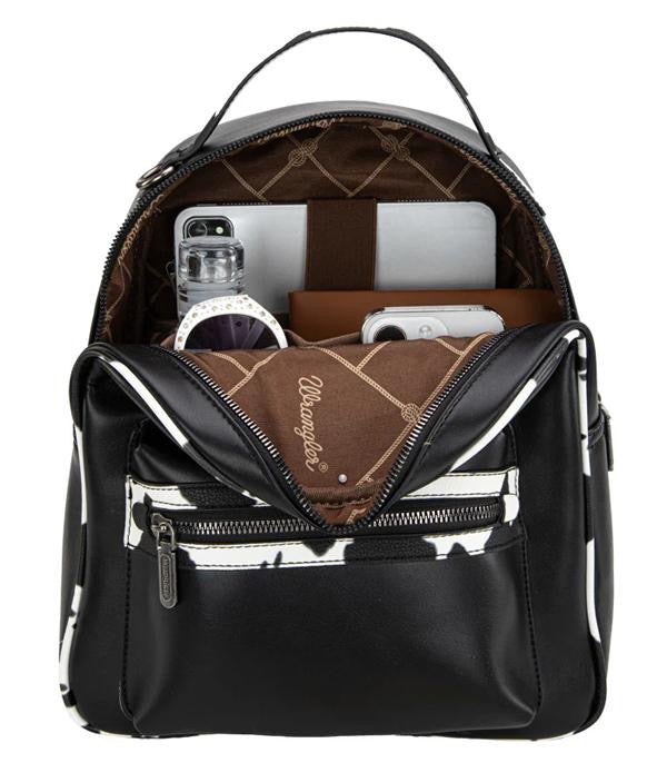 Wrangler Cow Print Backpack