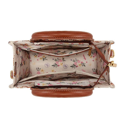 WRANGLER WESTERN PRINT COWGIRL TOTE CROSSBODY BAG
