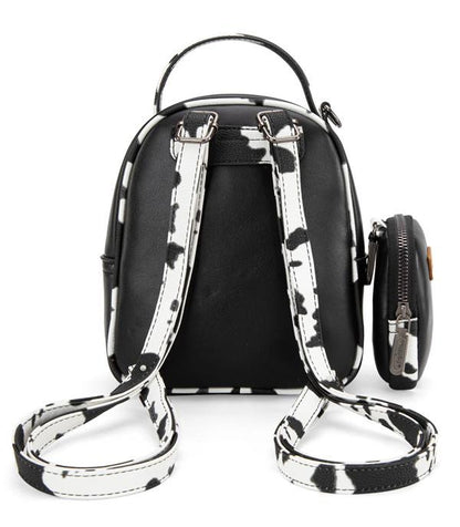 Wrangler Cow Print Mini Backpack Set