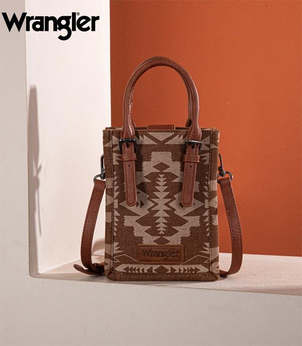 WRANGLER SOUTHWESTERN PRINT MINI TOTE