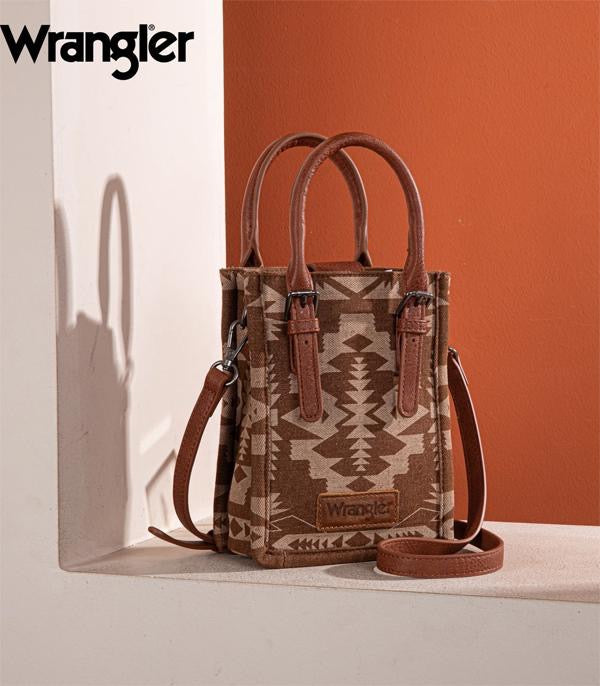 WRANGLER SOUTHWESTERN PRINT MINI TOTE