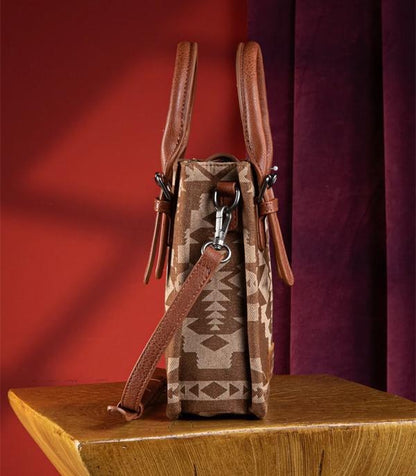 WRANGLER SOUTHWESTERN PRINT MINI TOTE