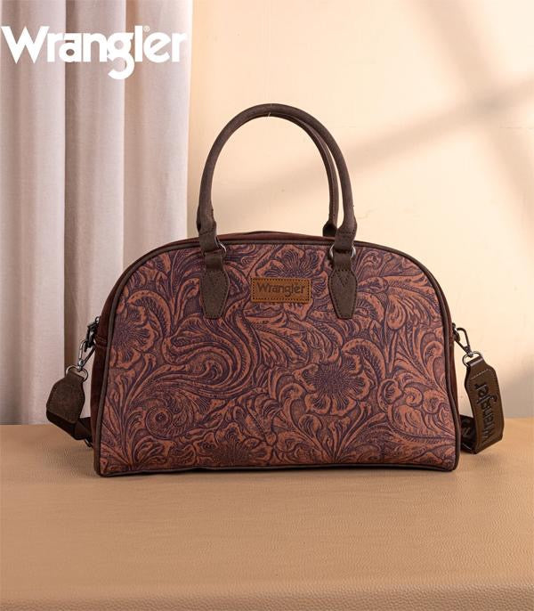 WRANGLER FLORAL PRINTED DUFFLE BAG