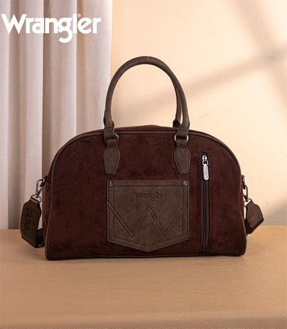 WRANGLER FLORAL PRINTED DUFFLE BAG