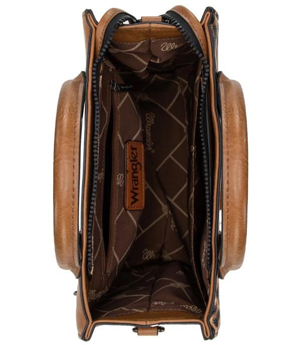 Wrangler Leopard Printe Tote Crossbody