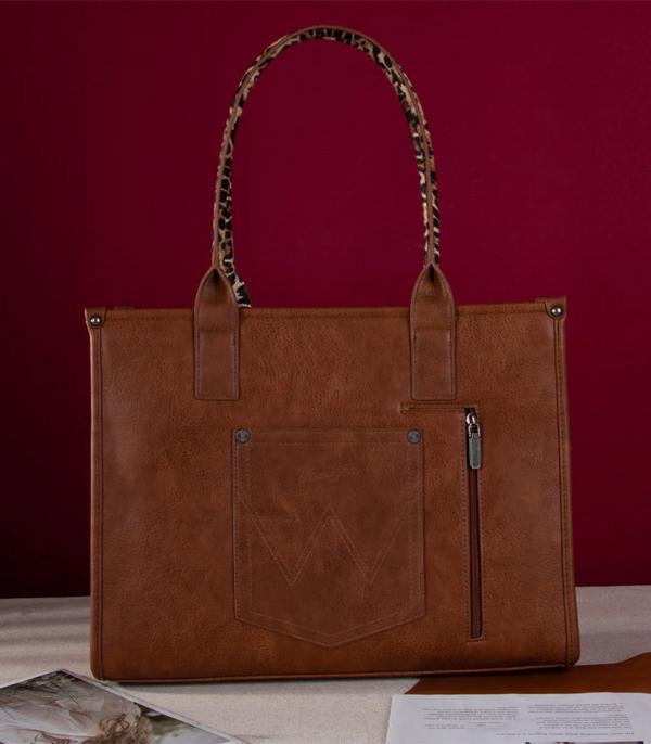 Wrangler Leopard Print Large Tote