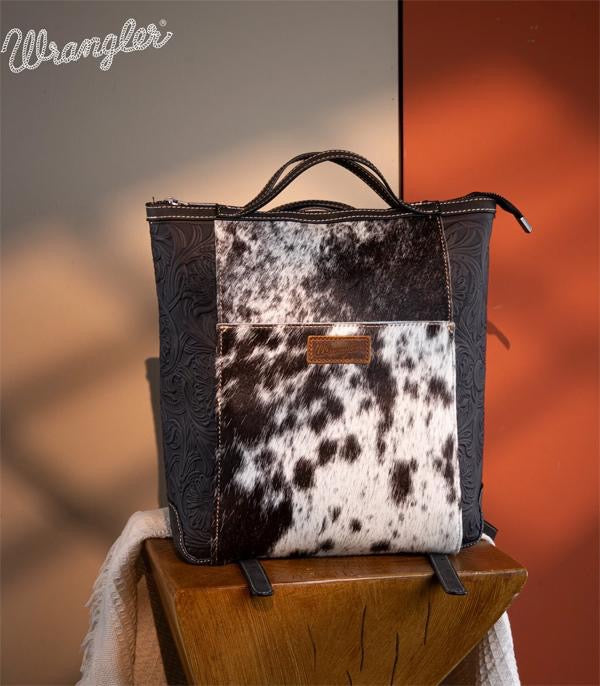 Wrangler Cowhide Convertible Backpack