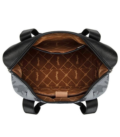 WRANGLER CAMO PRINT DUFFLE BAG