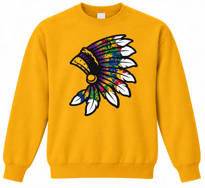 Yellow Floral Crewneck