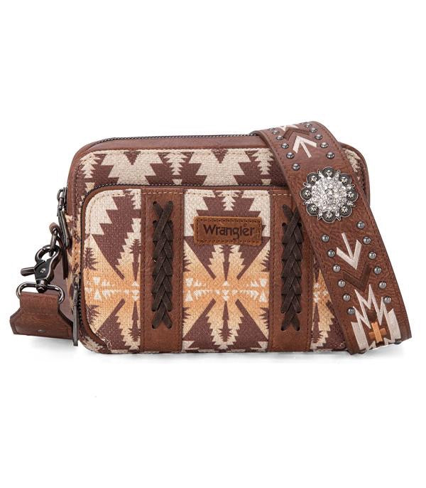 Wrangler Aztec Crossbody Bag