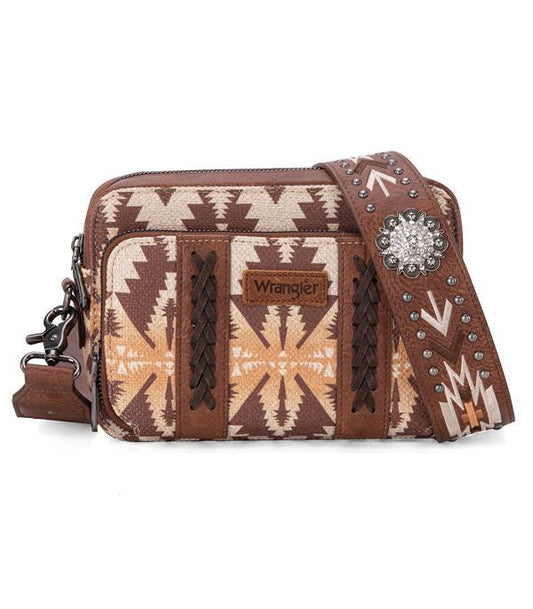 Wrangler Aztec Crossbody Bag