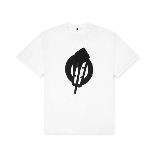 OG TF Destroyed Tee - White & Black