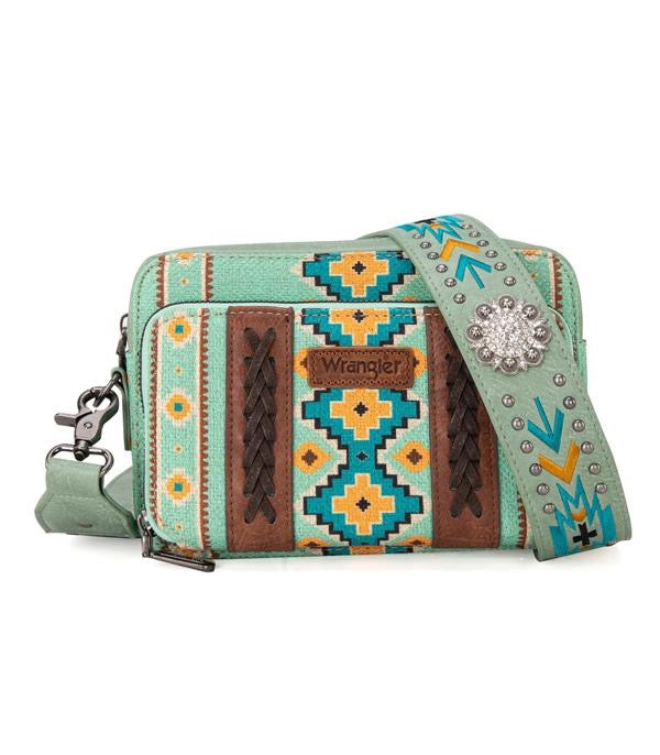 Wrangler Aztec Crossbody Bag