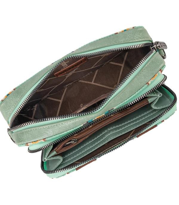 Wrangler Aztec Crossbody Bag