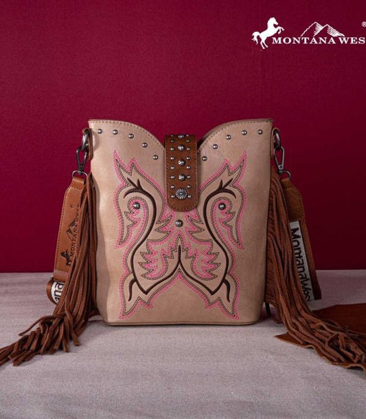 Montana West Fringe Crossbody Bag