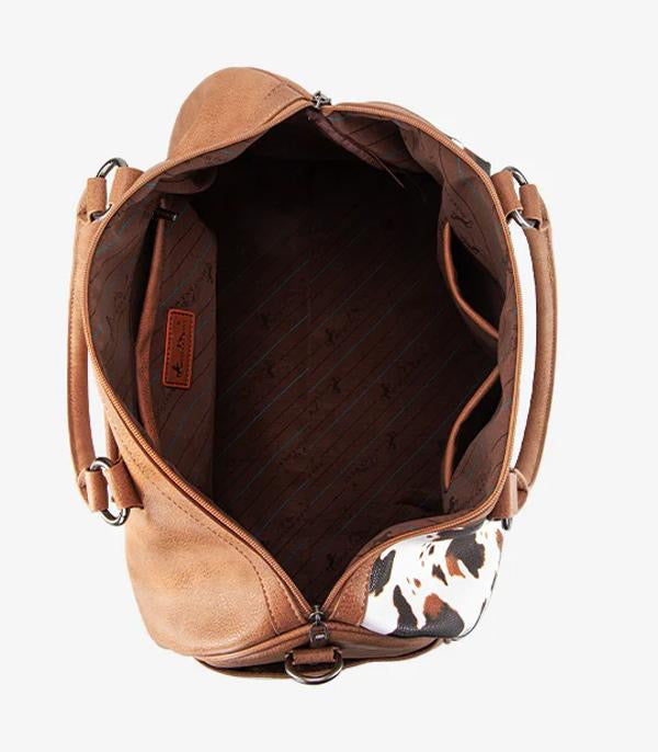 Montana West Tooled Duffle Bag