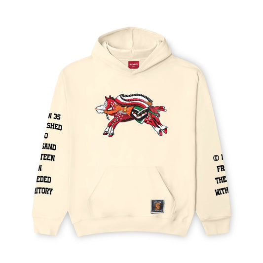 Sidewinder Hoodie - Cream, Black, Grey